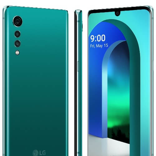 LG Velvet 128GB, 8GB Ram, (single sim) Aurora Green