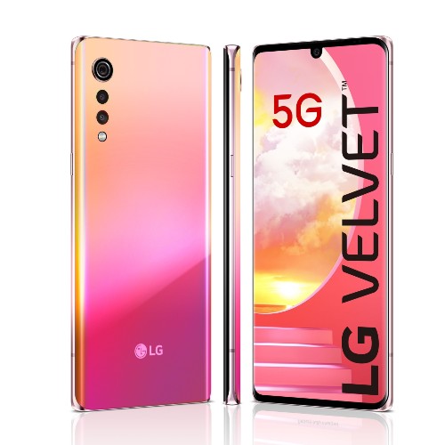 LG Velvet 128GB, 8GB Ram, single sim Pink - Fonezone.me