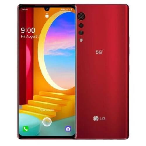 LG Velvet - 128GB, 8GB RAM, Single SIM in Red Smartphone