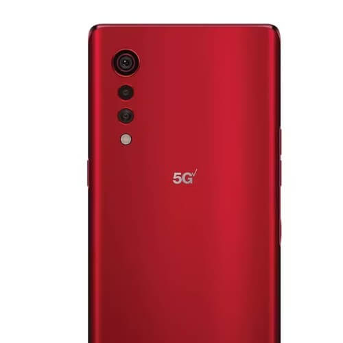 LG Velvet - 128GB, 8GB RAM, Single SIM in Red Smartphone