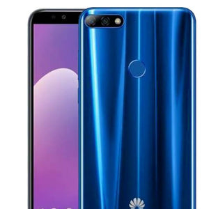 Huawei Y7 Prime 2018 Blue, 4GB RAM & 64GB storage phone for sale in KSA