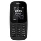 Nokia 105 Dual SIM - 8 MB, 2G - Black Brand New