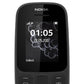 Nokia 105 Dual SIM - 8 MB, 2G - Black Brand New