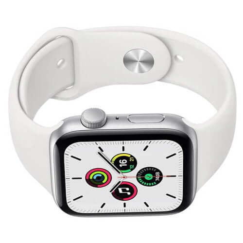 Apple Watch SE GPS 44mm Silver Aluminium Case |