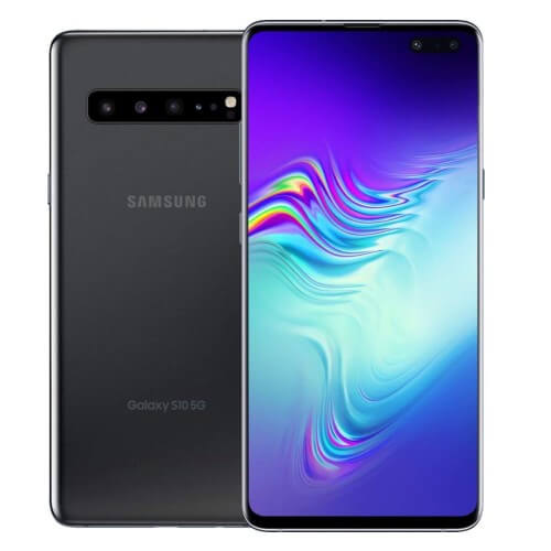 Samsung Galaxy S10 (5G) 128GB 6GB Ram Single Sim Majestic Black - At