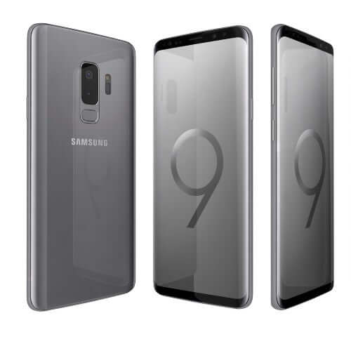 Samsung Galaxy S9 Plus 64GB 6GB RAM single sim - Titanium Gray in