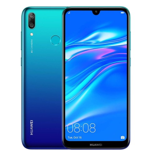 Huawei Y7 Prime 2019 64GB 3GB RAM single sim Aurora Blue