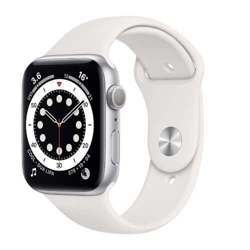 Apple Watch Series 6 (GPS, 45mm) - (Silver)