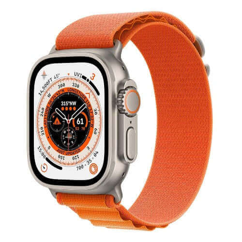 Apple Watch Ultra [GPS + Cellular 49 mm] smart watch Orange Alpine