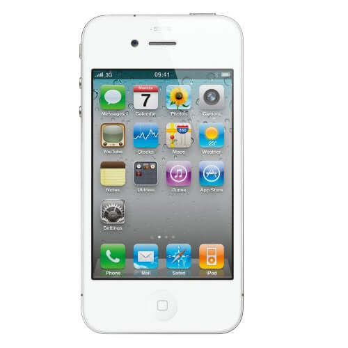 Apple iPhone 4 16GB White Good -