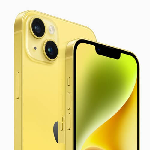 Shop Online at - Apple iPhone 14 (Yellow)