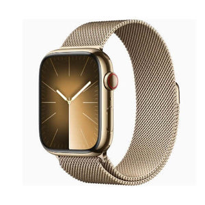 Apple Watch Series 9 [GPS + Cellular 45mm] Smartwatch with Gold Stainless steel Case - Fonezone.me