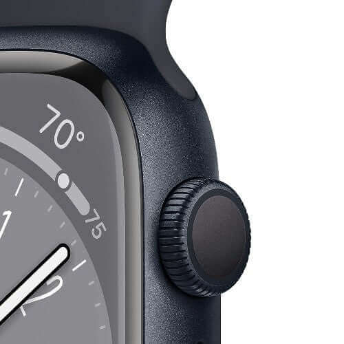 Apple Watch Series 8 GPS 45 mm featuring stunning Midnight