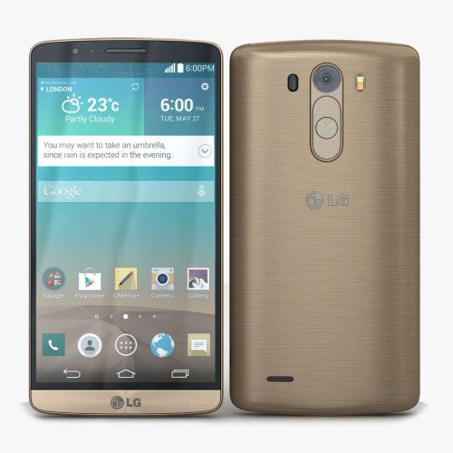 LG G3 16GB, 2GB Ram, single sim Shine Gold