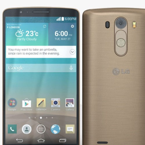 LG G3 16GB, 2GB Ram, single sim Shine Gold