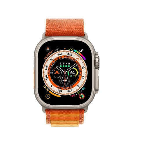 Apple Watch Ultra [GPS + Cellular 49 mm, Orange Alpine