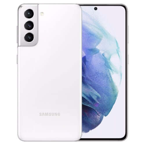 Buy the Samsung Galaxy S21 128GB 8GB Ram Dual Sim Phantom White -