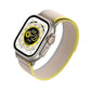 Apple Watch Ultra (GPS +Cellular, 49mm) Smart watch - Titanium Case with Yellow/Beige Trail Loop - Fonezone.me