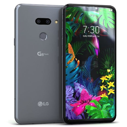 LG G8 ThinQ 128GB, 6GB Ram single sim Platinum Gray