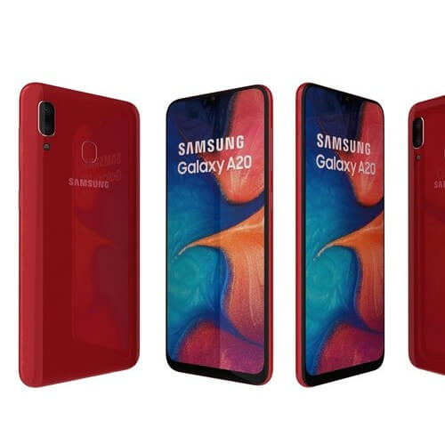 Shop Samsung Galaxy A20 32GB 3GB Ram Single Sim Red in