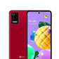 LG Q52 64GB, 4GB Ram single Silky Red