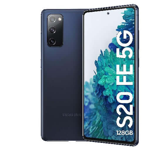 Samsung (Refurbished Galaxy S20 FE (Cloud Navy, 6GB RAM) Price in
