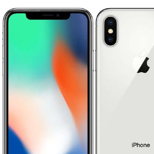 Apple iPhone X Matte Silver -