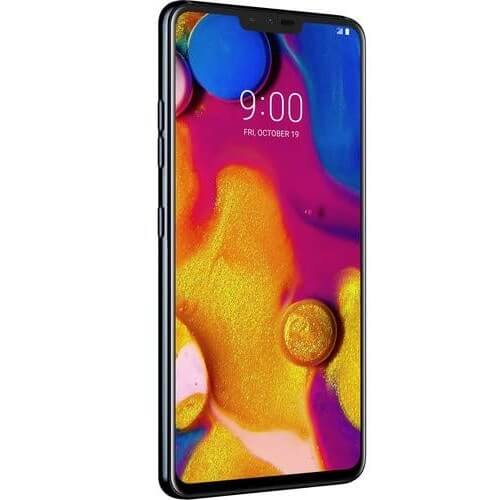 LG V40 ThinQ 64GB Aurora Black 6GB RAM Smartphone | Saudi