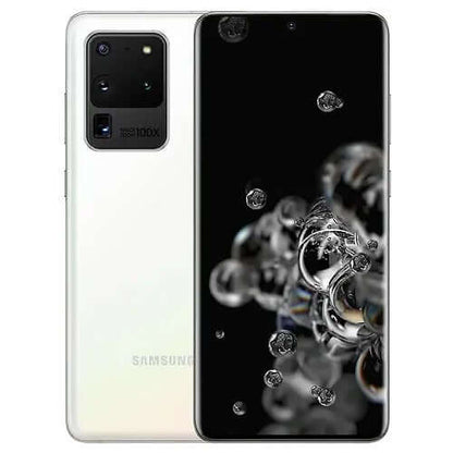 Samsung Galaxy S20 Ultra (128GB, 12GB RAM) 5G Dual Sim Cloud White -