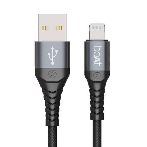 boAt LTG 550v3 Lightning Apple,Mercurial Black