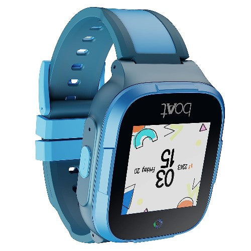 boAt Wanderer Kid's Watch with 1.4" HD Display, 4G Sim Enabled,IP68 Waterproof,Aqua Brand New