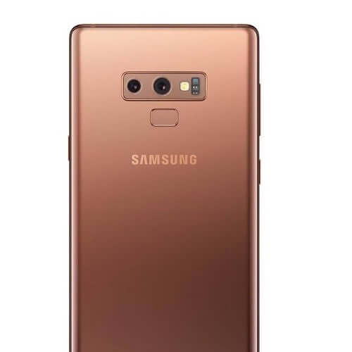 Samsung Galaxy Note 9 Dual Sim 128GB 6GB Ram 4G LTE Metallic CopperSamsung Galaxy Note 9 Dual Sim 128GB 6GB Ram 4G LTE Metallic Copper