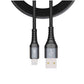  boAt LTG 550v3 Lightning Apple MFi Certified Cable , 1m Length & 10000+ Bends Lifespan(Mercurial Black) Brand New