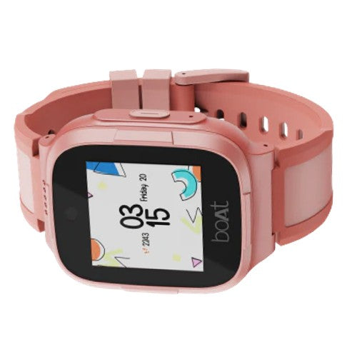  boAt Wanderer Kid's Watch with 1.4" HD Display, 4G Sim Enabled,IP68 Waterproof,Coral, Brand New