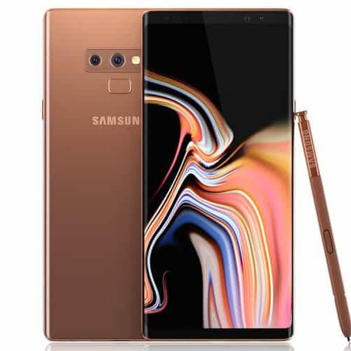 Samsung Galaxy Note 9 Dual Sim 128GB 6GB Ram 4G LTE Metallic CopperSamsung Galaxy Note 9 Dual Sim 128GB 6GB Ram 4G LTE Metallic Copper