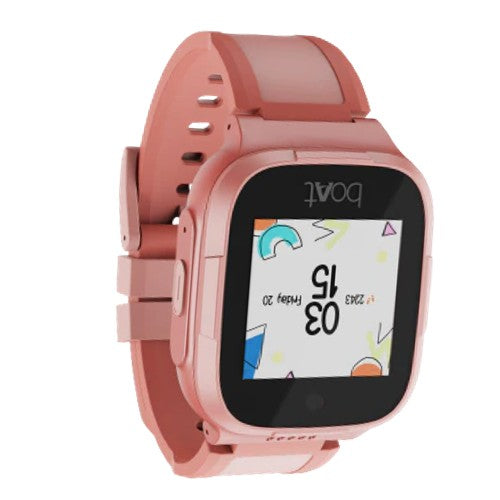  boAt Wanderer Kid's Watch with 1.4" HD Display, 4G Sim Enabled,IP68 Waterproof,Coral, Brand New