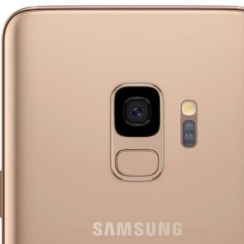 Samsung Galaxy S9, Sunrise Gold 128GB 4GB Ram Dual Sim 4G LTE in | Camera