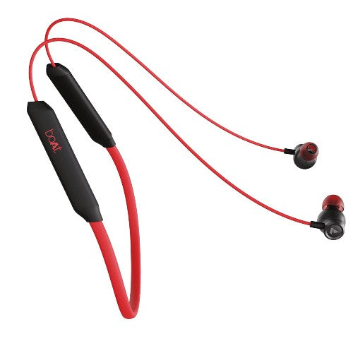 boAt Rockerz 205 Pro Bluetooth Wireless in Ear Earphones with Mic,  30HRS Playtime,Fiery Red Brand New