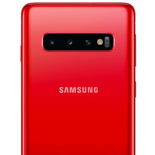 SAMSUNG Galaxy S10 ( 128 GB Storage, 8 GB RAM ) Cardinal Red -