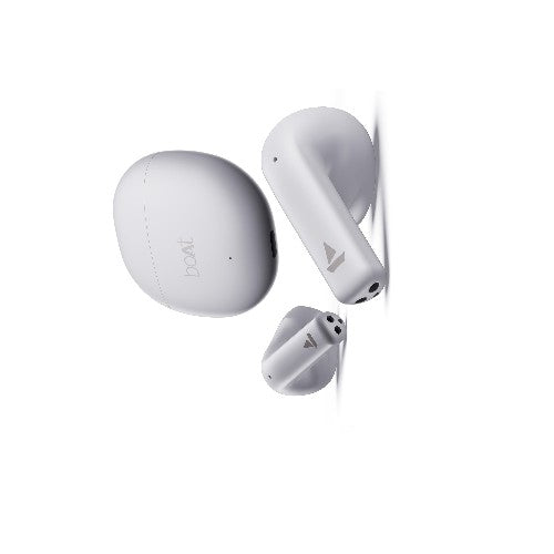 boAt Airdopes Atom 81 True Wireless Earbuds with Upto 50H Playtime,Pearl White Brand New