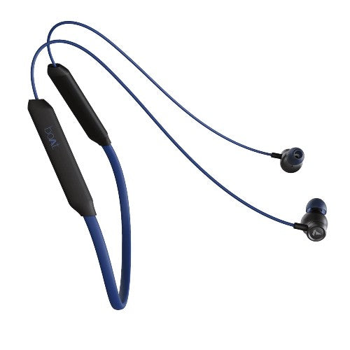 boAt Rockerz 205 Pro in Ear Bluetooth Neckband with Mic,30 Hours Playtime,Buoyant Blue Brand New