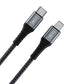 boAt LTG 650 type C To Lightning Apple Mfi Certified fast Charging Cable,Black Brand New