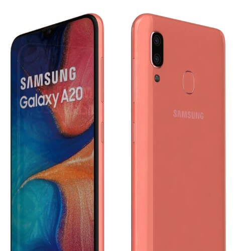Samsung Galaxy A20, Orange 32GB ROM Online at Best price