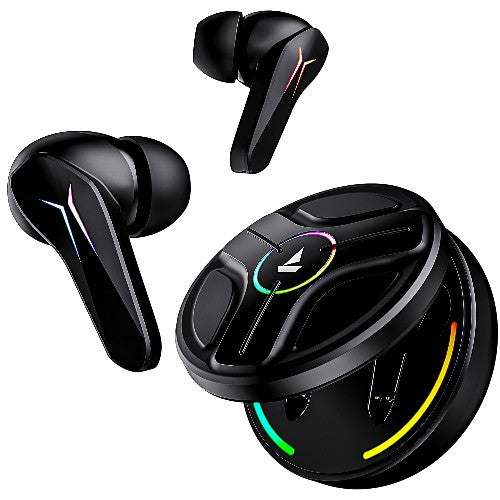  boAt Newly Launched Immortal 141 TWS Gaming Earbuds with ENx™ Tech, Up to 40 hrs Playtime,Black Sabre Brand New