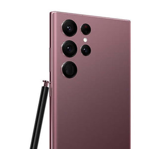 Galaxy S22 Ultra Phone in Burgundy - Best Deal at Fonezone.me