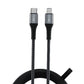 boAt LTG 650 type C To Lightning Apple Mfi Certified fast Charging Cable,Black Brand New