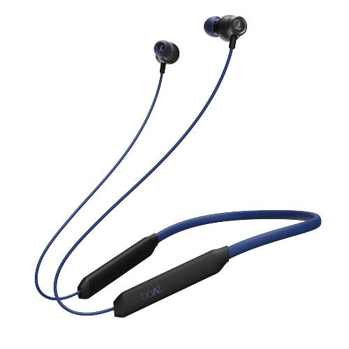 boAt Rockerz 205 Pro in Ear Bluetooth Neckband with Mic,30 Hours Playtime,Buoyant Blue Brand New