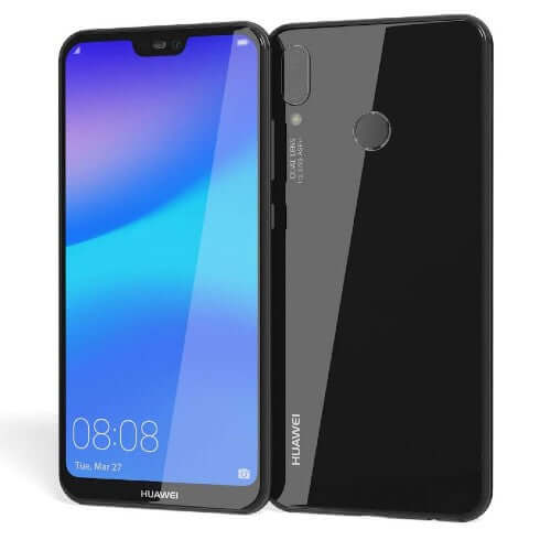 Huawei P20 Lite Dual SIM 128GB Black – Fast & Stylish Phone