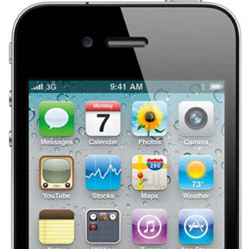 Apple iPhone 4s 16GB Black Good (Part Change Message) | 1000-1999