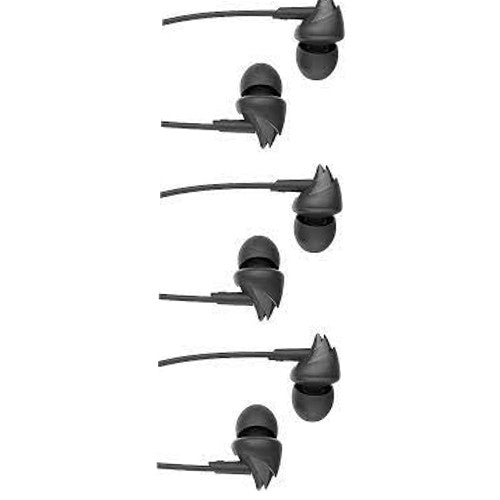 boAt BassHeads 100 in-Ear Wired Headphones with Mic (Black) Brand New